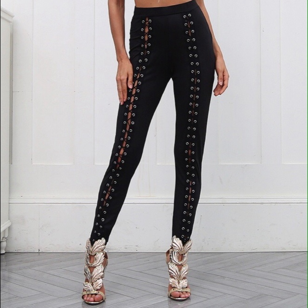 Lace up Casual Pants SALE❗️ - Picture 2 of 4